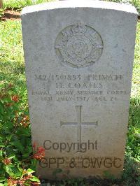 Dar Es Salaam War Cemetery - Coates, Hugh